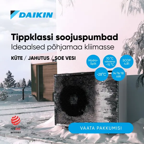 Daikin — тепловой насос для холодного климата